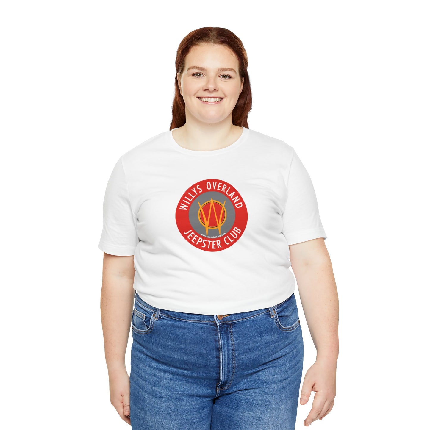 Willys Overland Jeepster Club Graphic Tee - Unisex Jersey Short Sleeve Tee