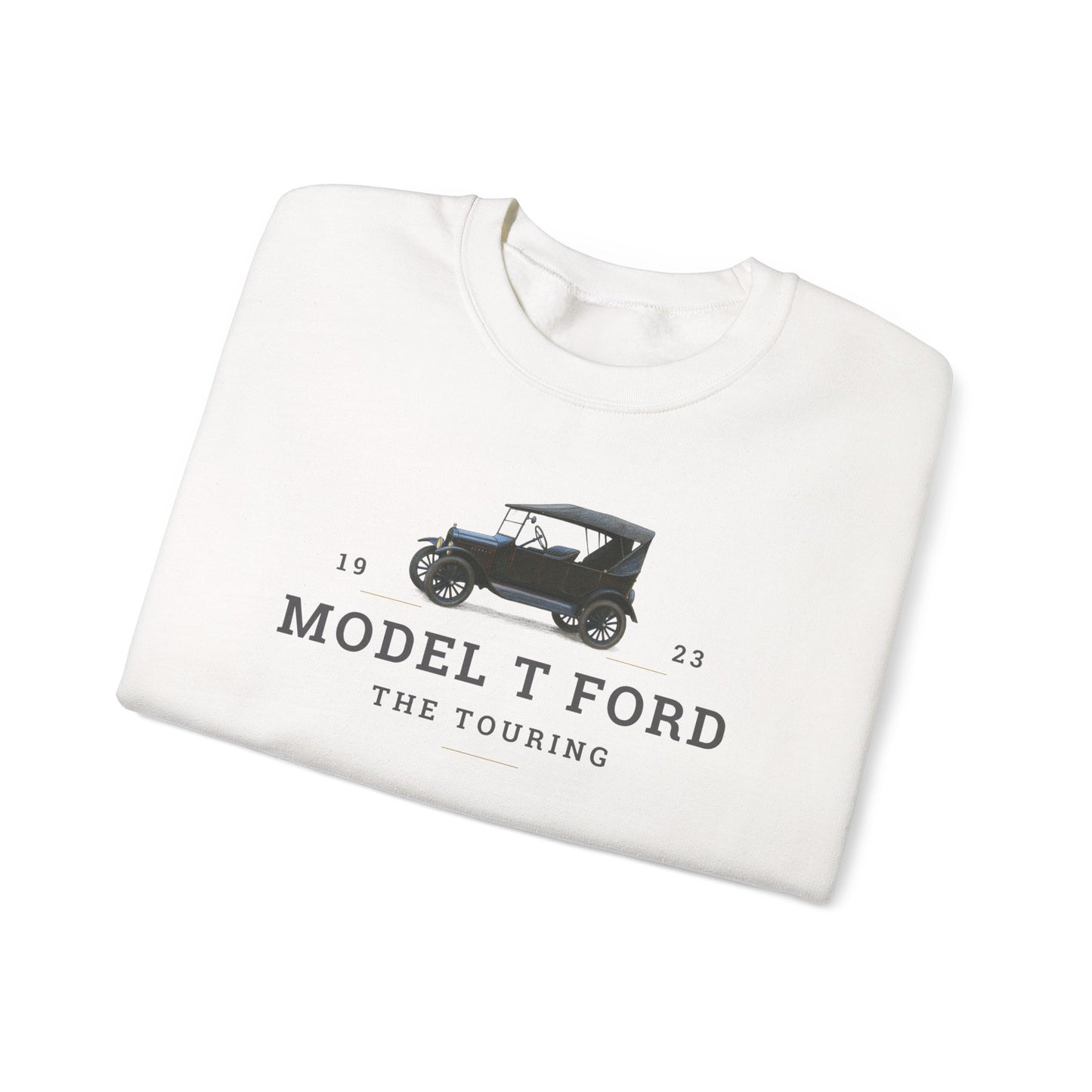 1923 Model T Ford Touring Crewneck Sweatshirt – Vintage Touring Car Graphic