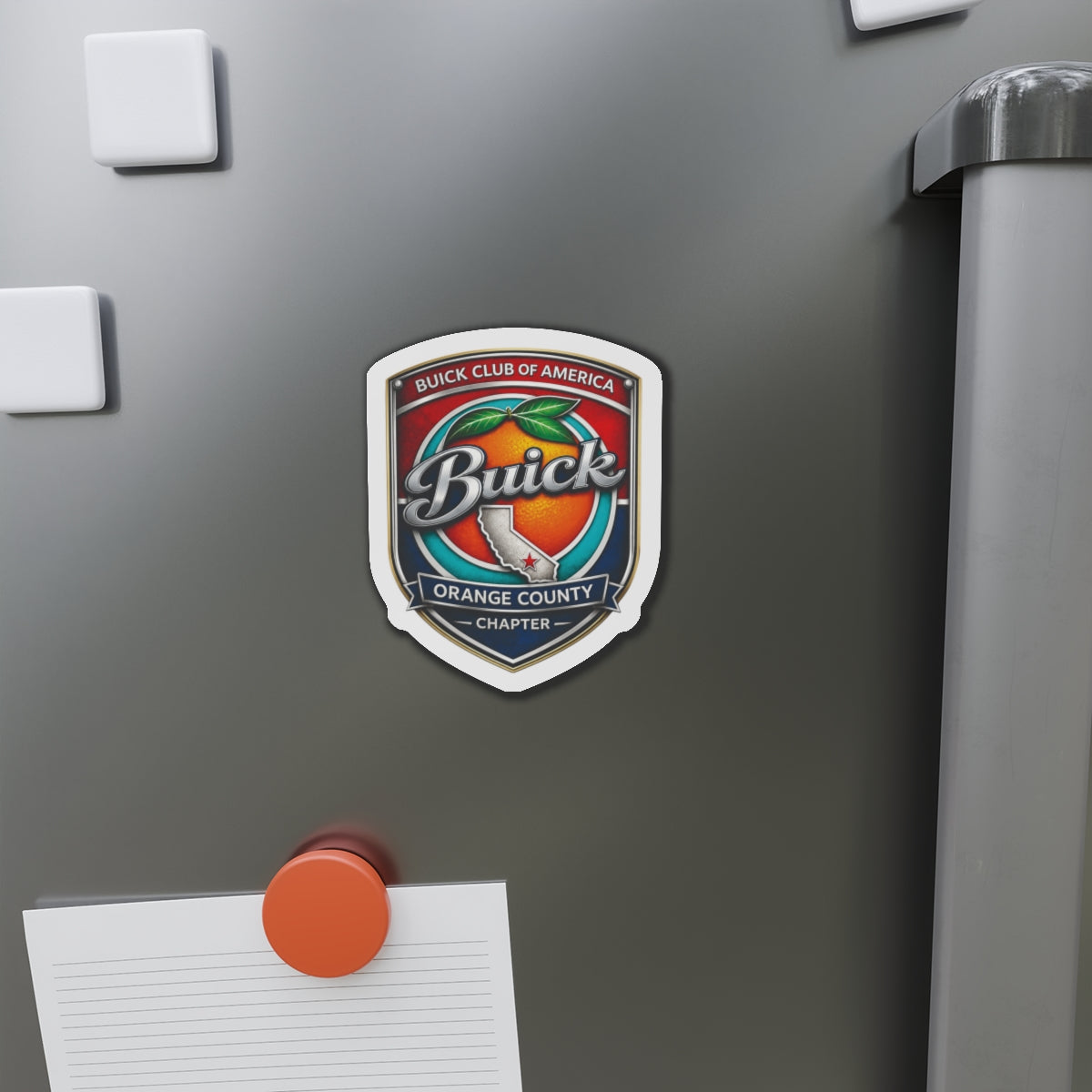Buick Orange County Chapter Buick Club of America Die-Cut Magnet