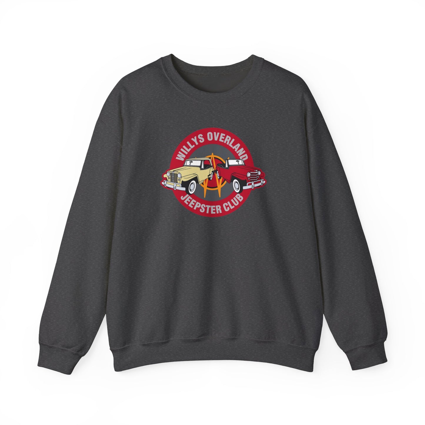 Willys Overland Jeepster Club Sweatshirt - Unisex Heavy Blend™ Crewneck Sweatshirt