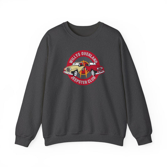 Willys Overland Jeepster Club Sweatshirt - Unisex Heavy Blend™ Crewneck Sweatshirt