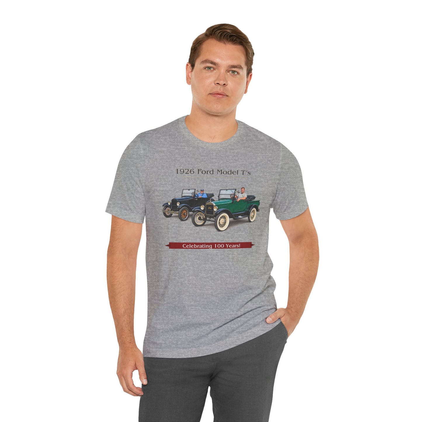 1926 Ford Model T's Tee — Celebrating 100 Years Vintage Car T-Shirt (JoeS)