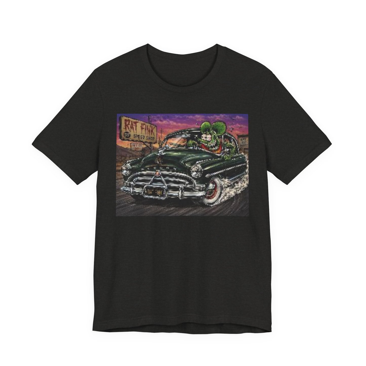 Rat Fink Hudson T‑Shirt — Vintage Kustom Car Graphic Tee
