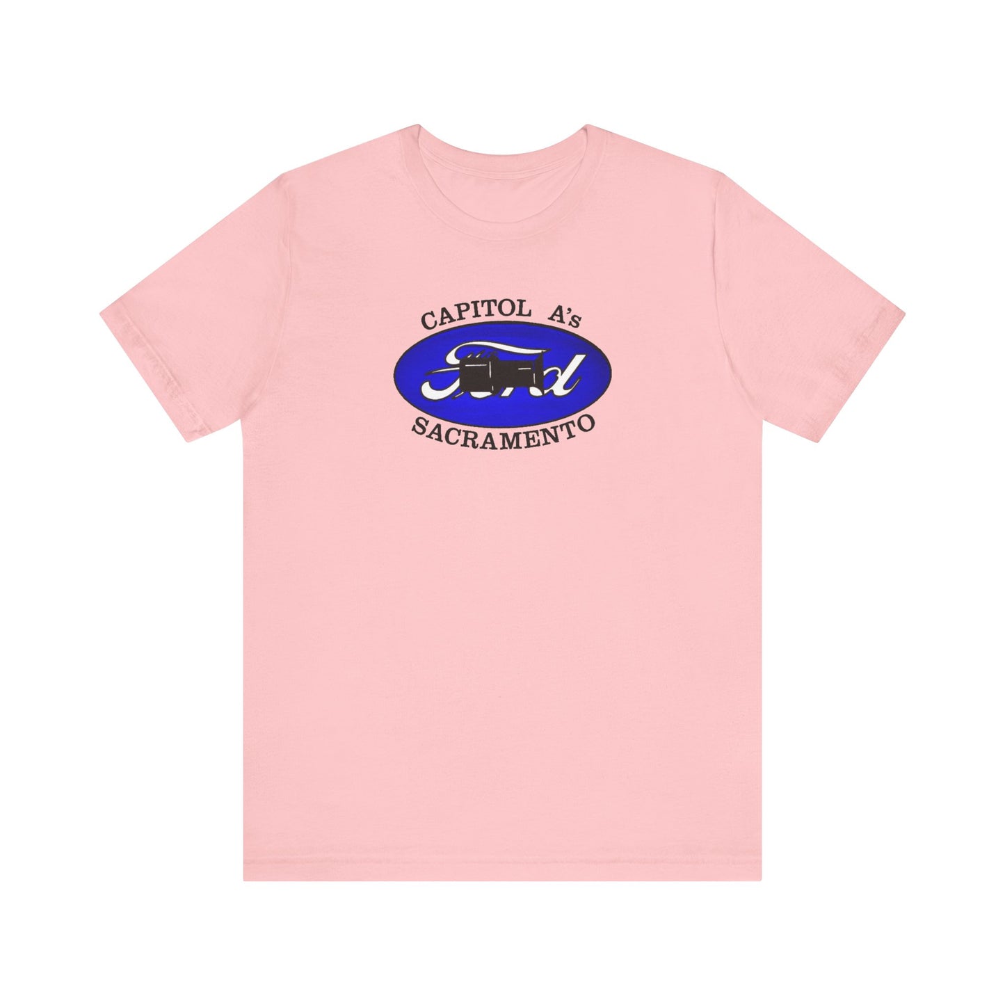 Capitol A's (large front only logo) Unisex Jersey Short Sleeve Tee