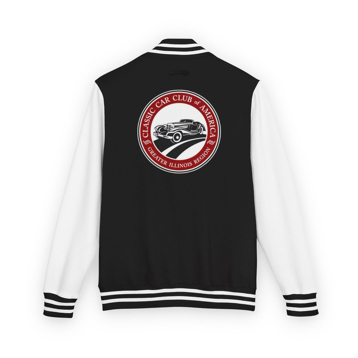 Classic Car Club of America Greater Illinois Region Letterman Jacket - Front and Back Logos