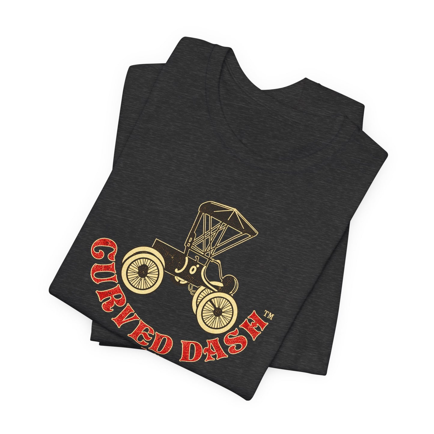 Curved Dash Oldsmobile Club Vintage Car T-Shirt - Unisex Soft Short Sleeve Tee