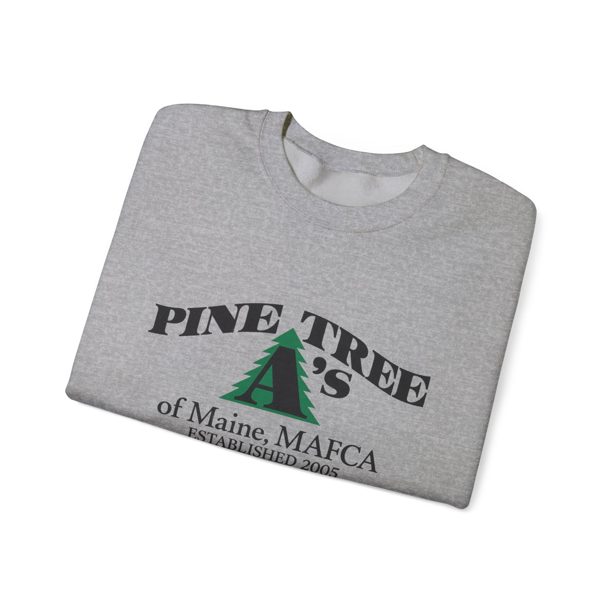 Pine Tree A's of Maine, MAFCA — Unisex Heavy Blend™ Crewneck Sweatshirt