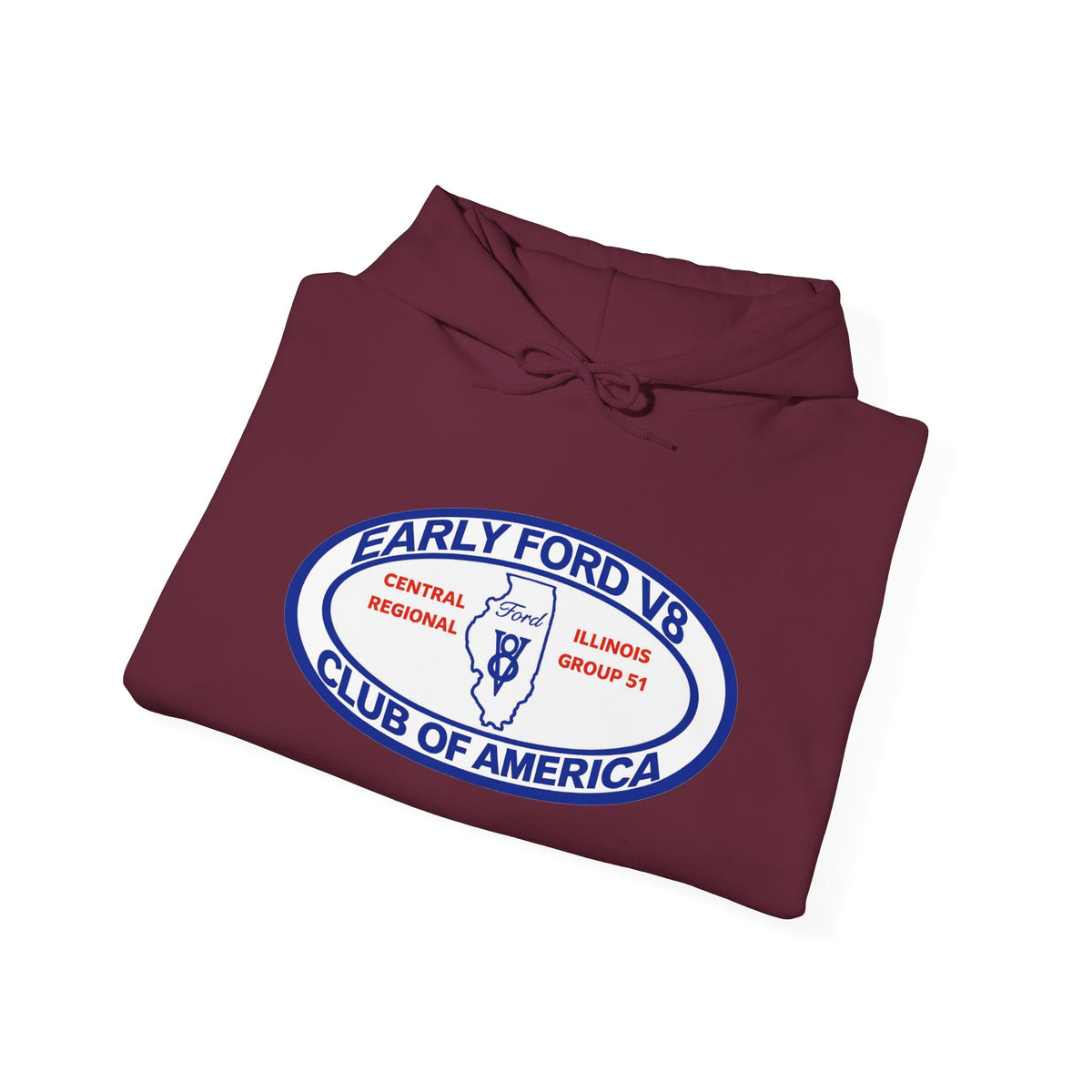 Central Illinois Early Ford V8 Hoodie