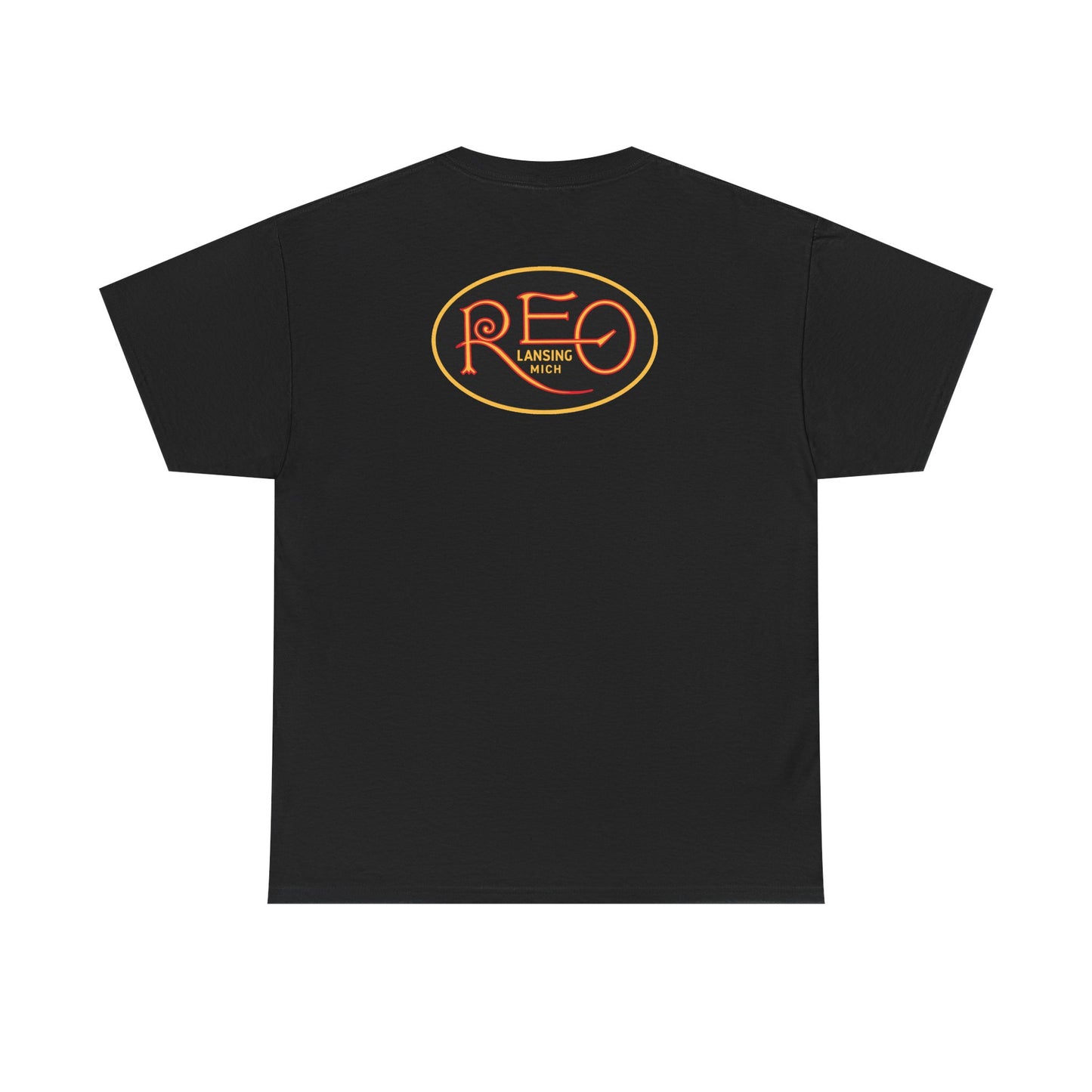 EarlyREO and REO 1 & 2 Cylinder Registry Logo Tee — Chest and Back Logos