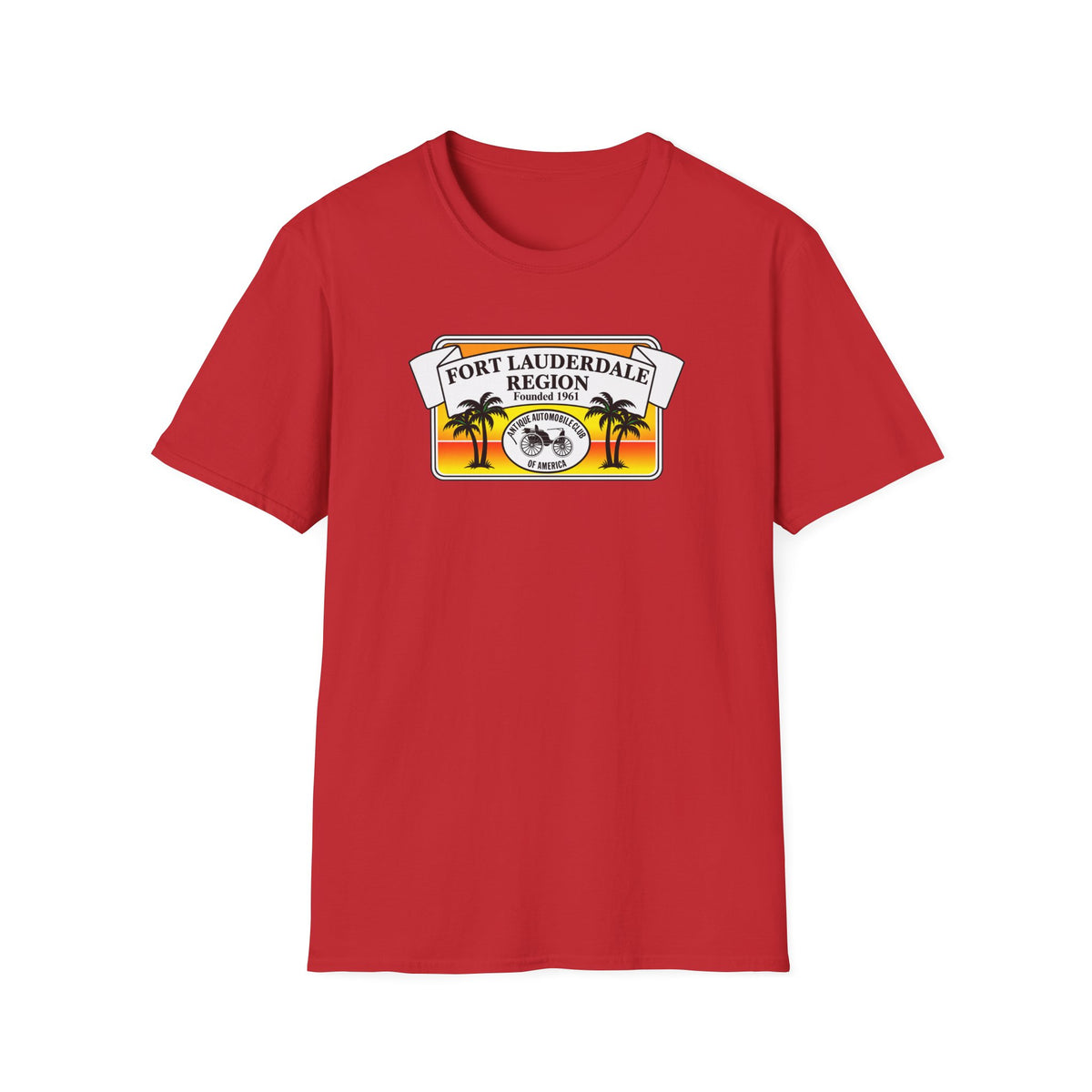 Fort Lauderdale Region AACA - Unisex Softstyle T-Shirt