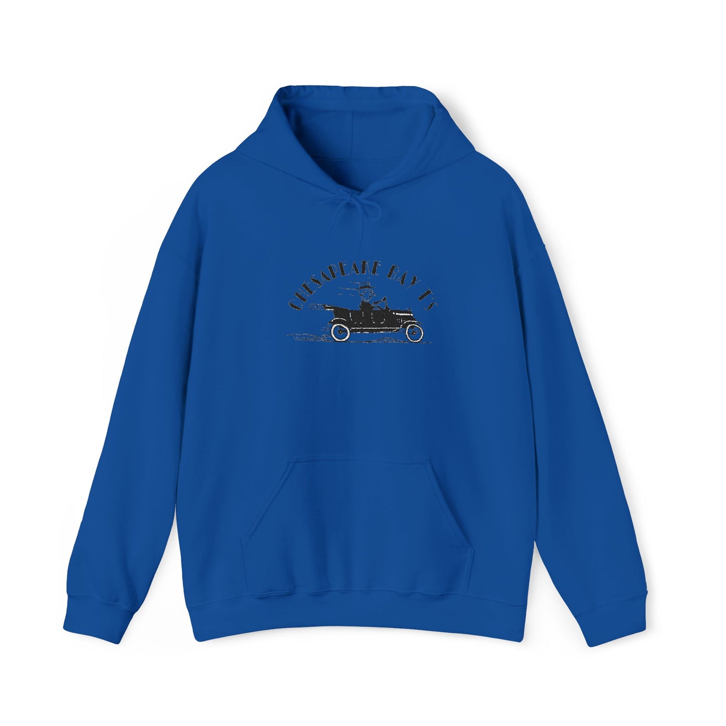 Chesapeake Bay T's Hoodie (Embroidered) — Vintage Graphic Sweatshirt