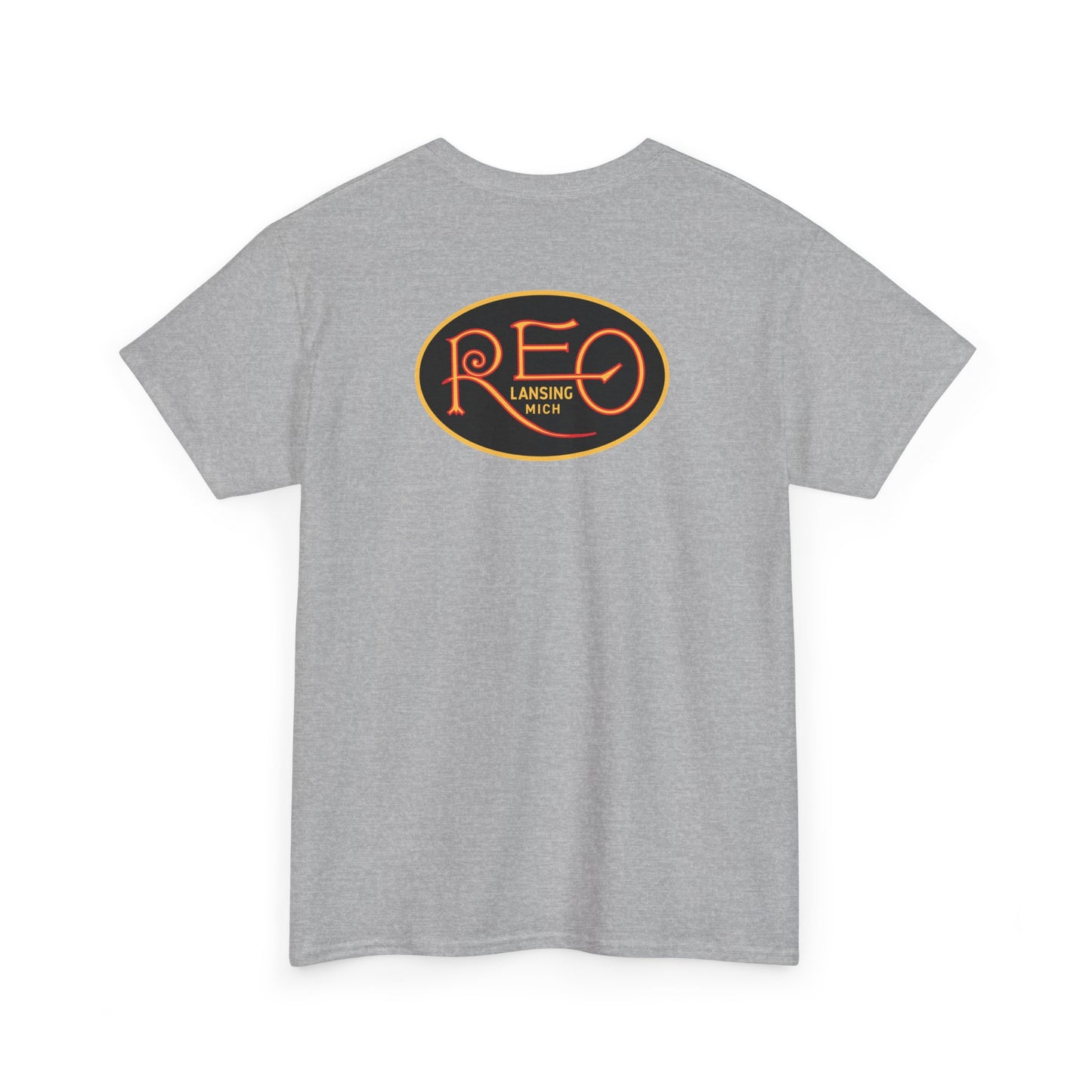 EarlyREO and REO 1 & 2 Cylinder Registry Logo Tee — Chest and Back Logos