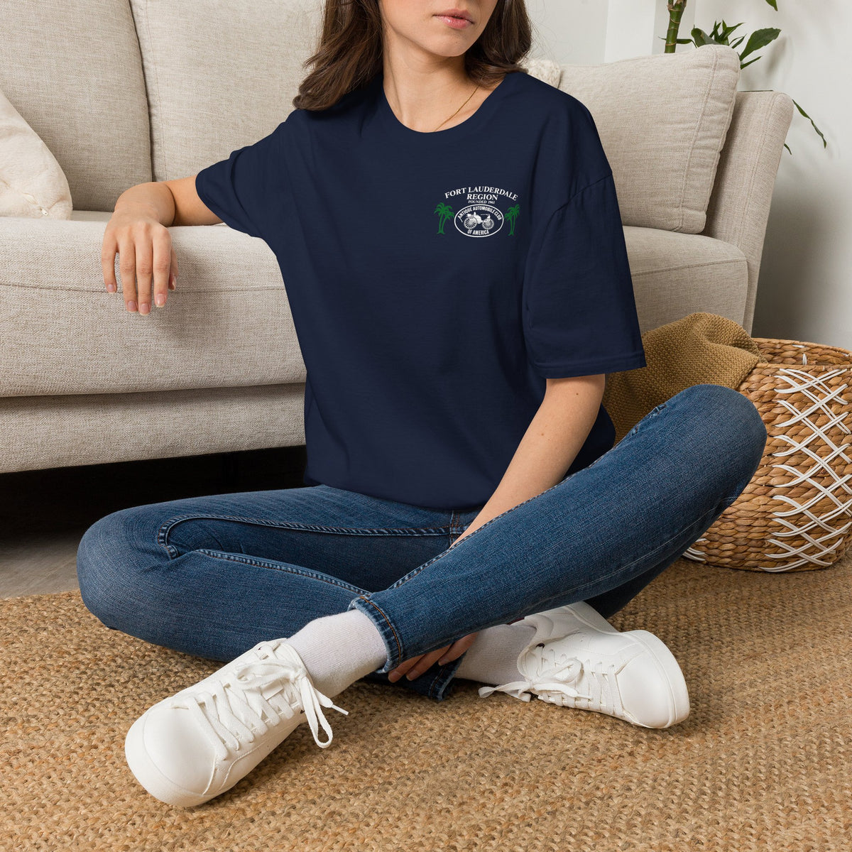 Fort Lauderdale Region AACA T-Shirt - Unisex Softstyle T-Shirt Front and Back Logos