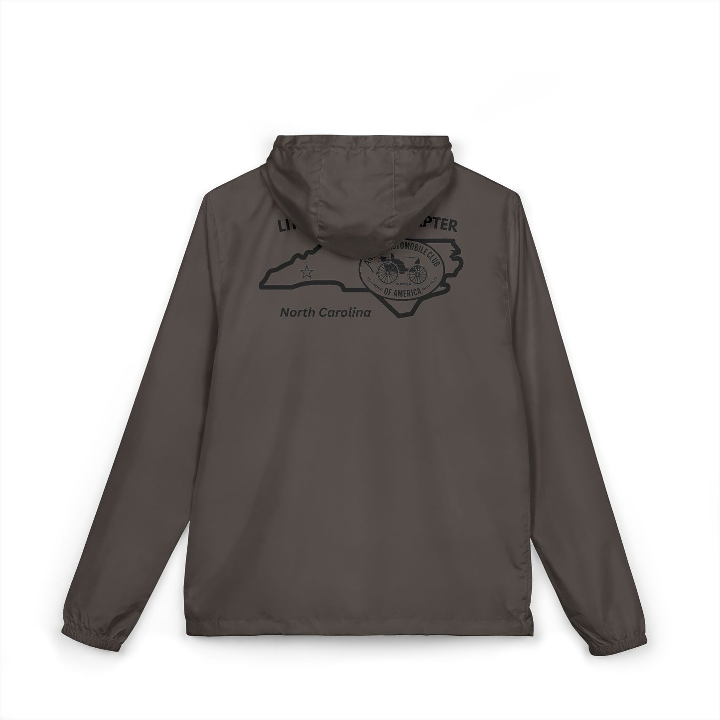 Little Detroit Chapter AACA Windbreaker Jacket — Front and Back Logos
