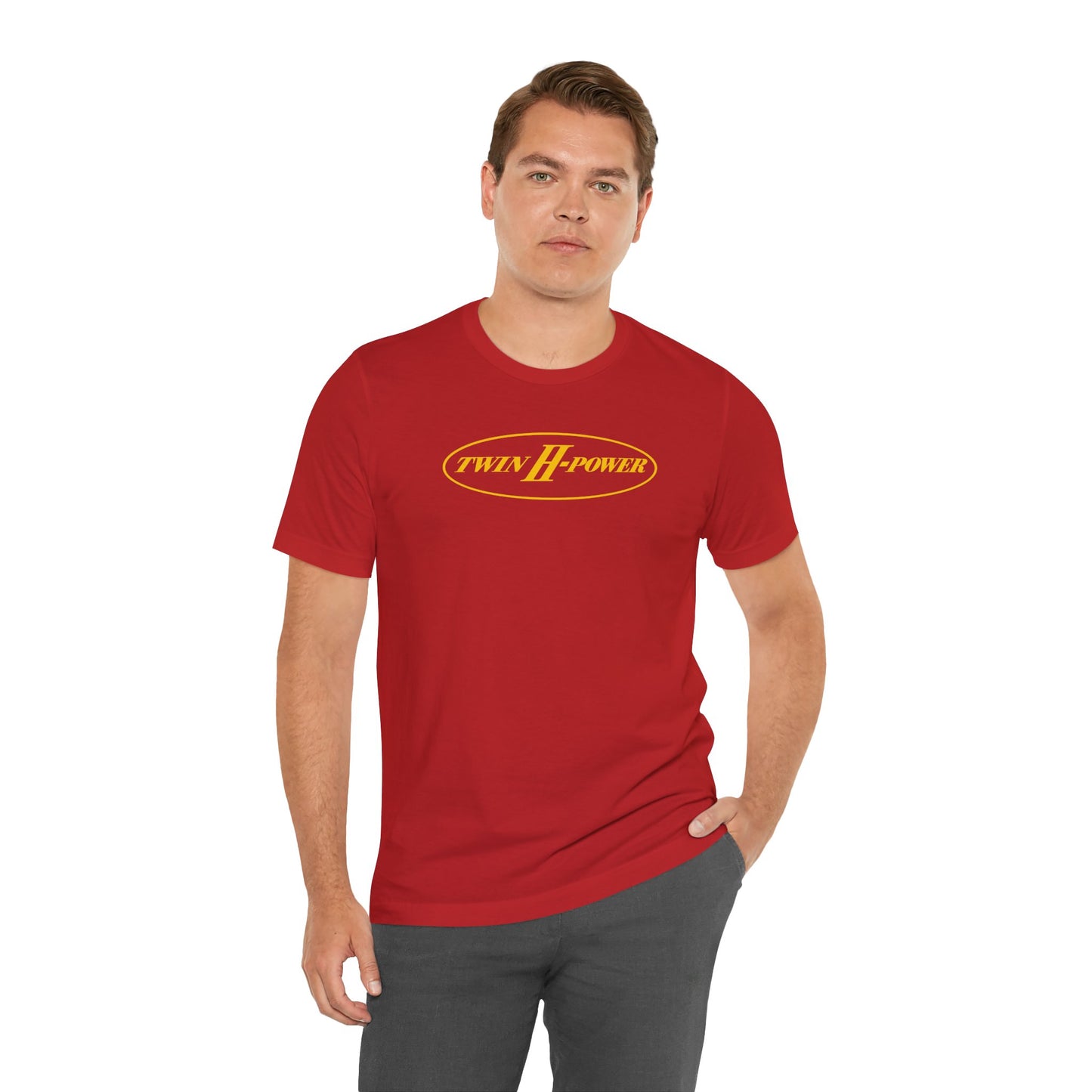 Hudson Essex Terraplane Club Twin H-Power Logo Tee - Unisex Jersey Short Sleeve Tee