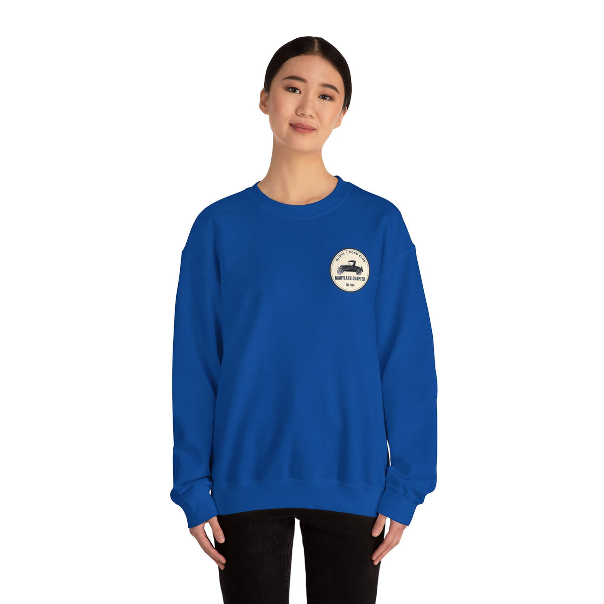 Maryland Chapter (front and back print) Unisex Heavy Blend™ Crewneck Sweatshirt