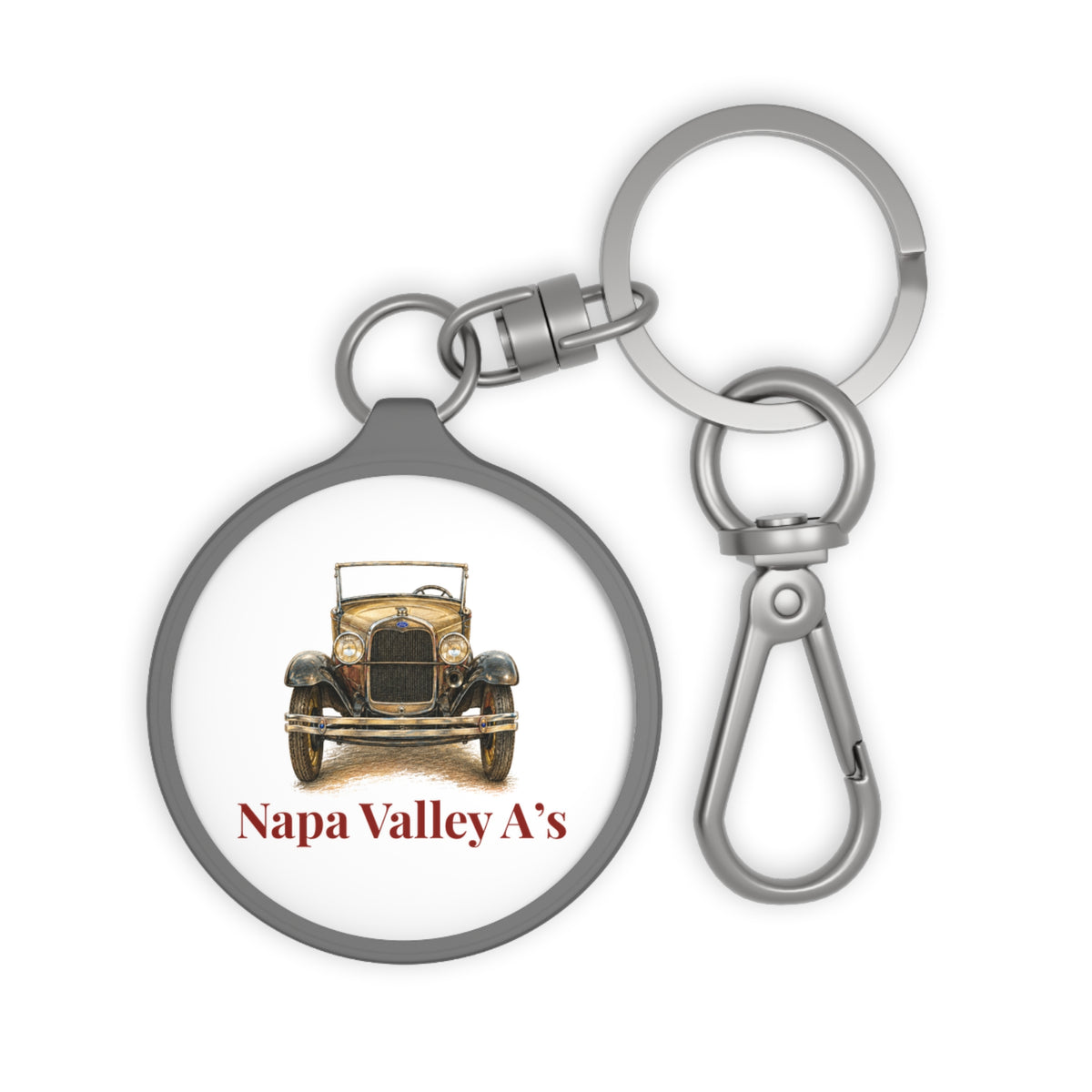 Napa Valley A's Keyring Tag — Obviously for your Model A Key!