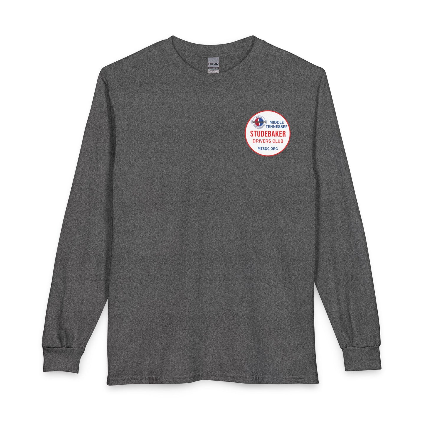 Middle Tennessee Studebaker Drivers Club Chapter Soft Long Sleeve Tee - Front and Back Logos