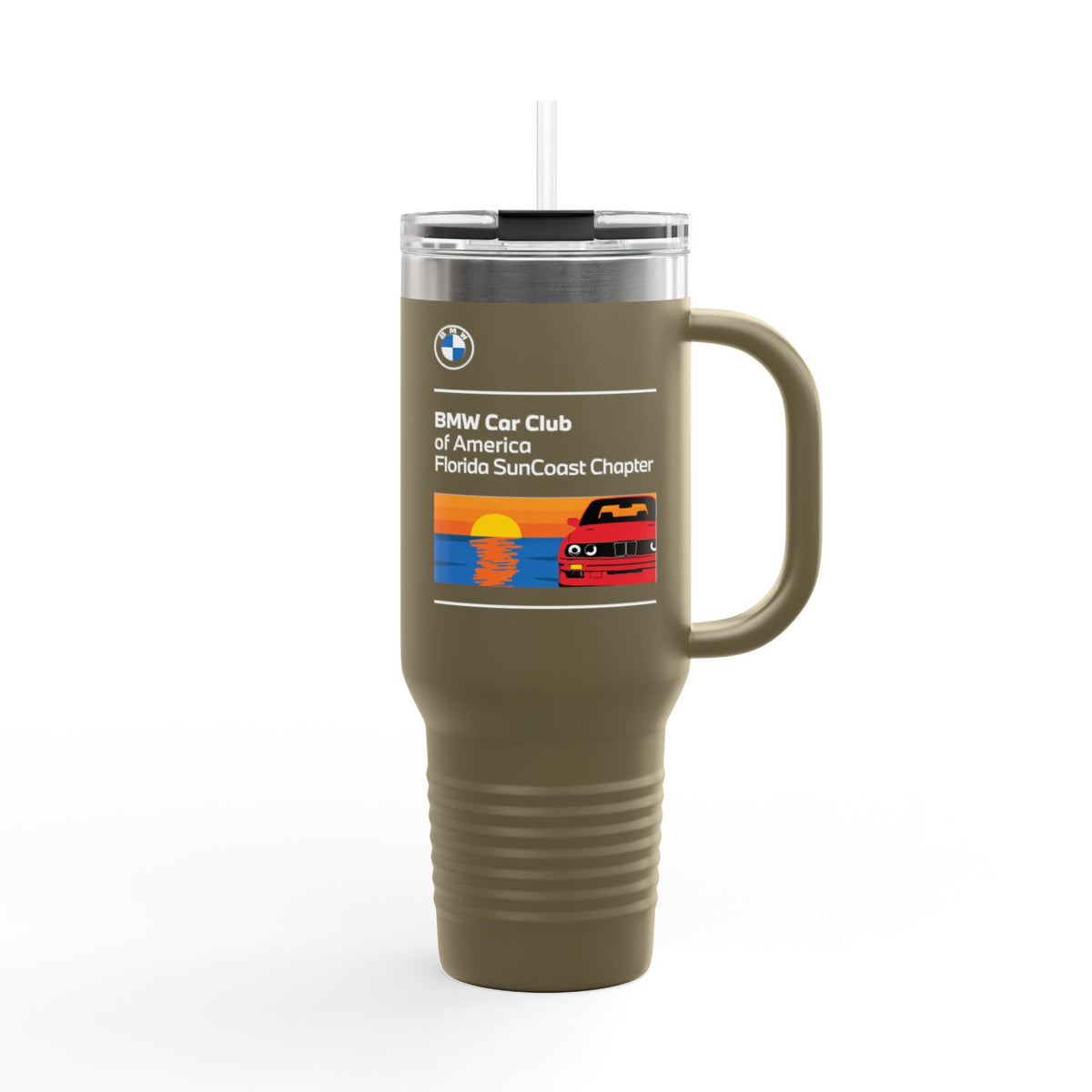 BMW Car Club of America Florida SunCoast Chapter 40 oz. Travel Mug