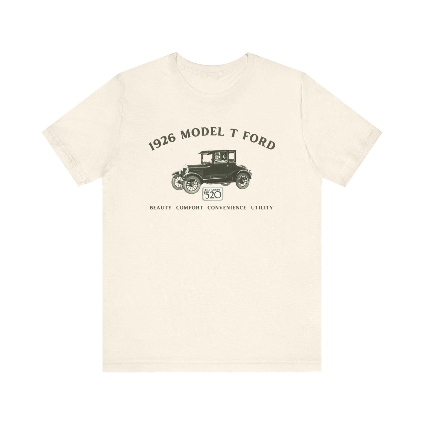 1926 Model T Ford Coupe - Classic Car Enthusiast Shirt