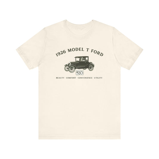 1926 Model T Ford Coupe - Classic Car Enthusiast Shirt