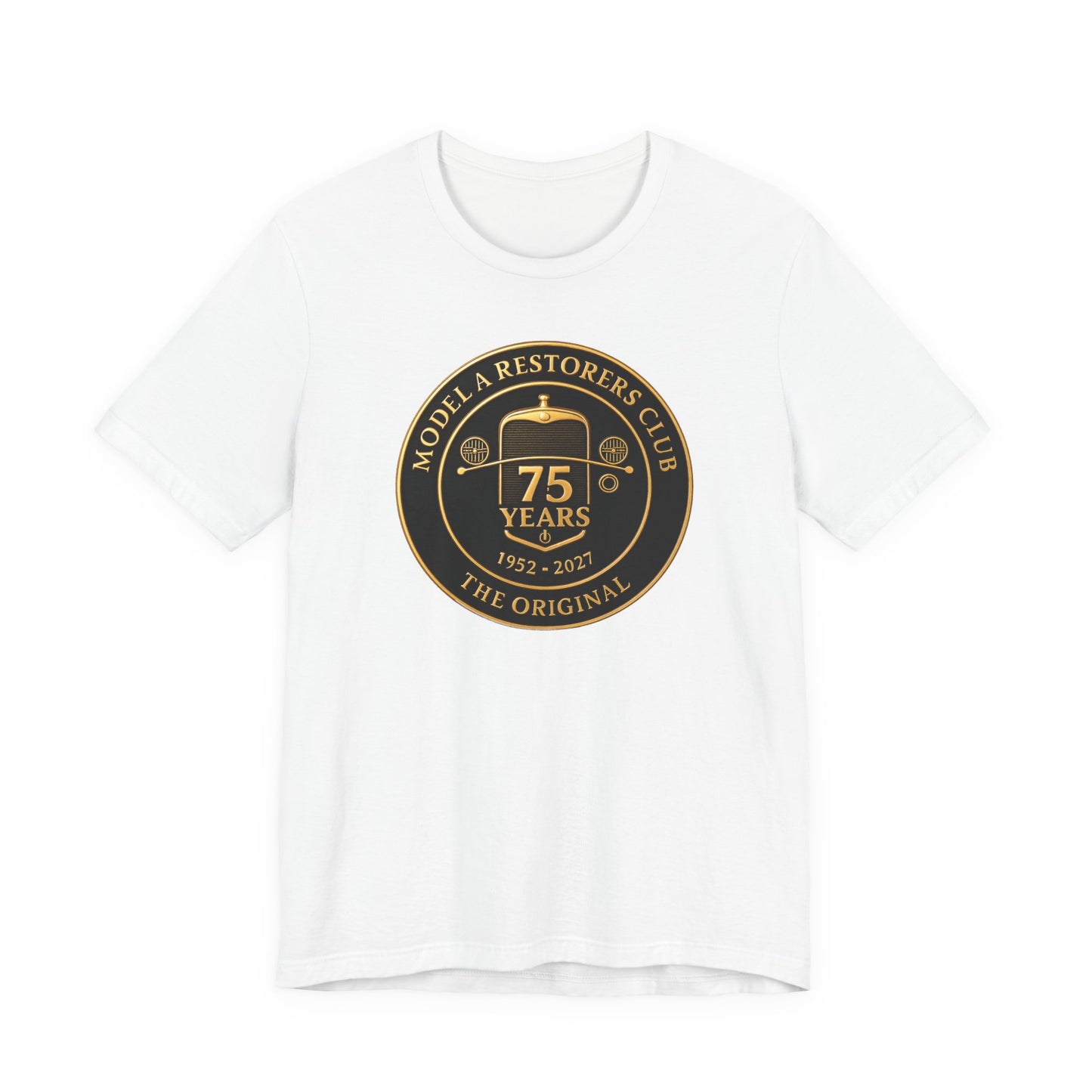 Model A Restorers Club 75 Years Commemorative Tee