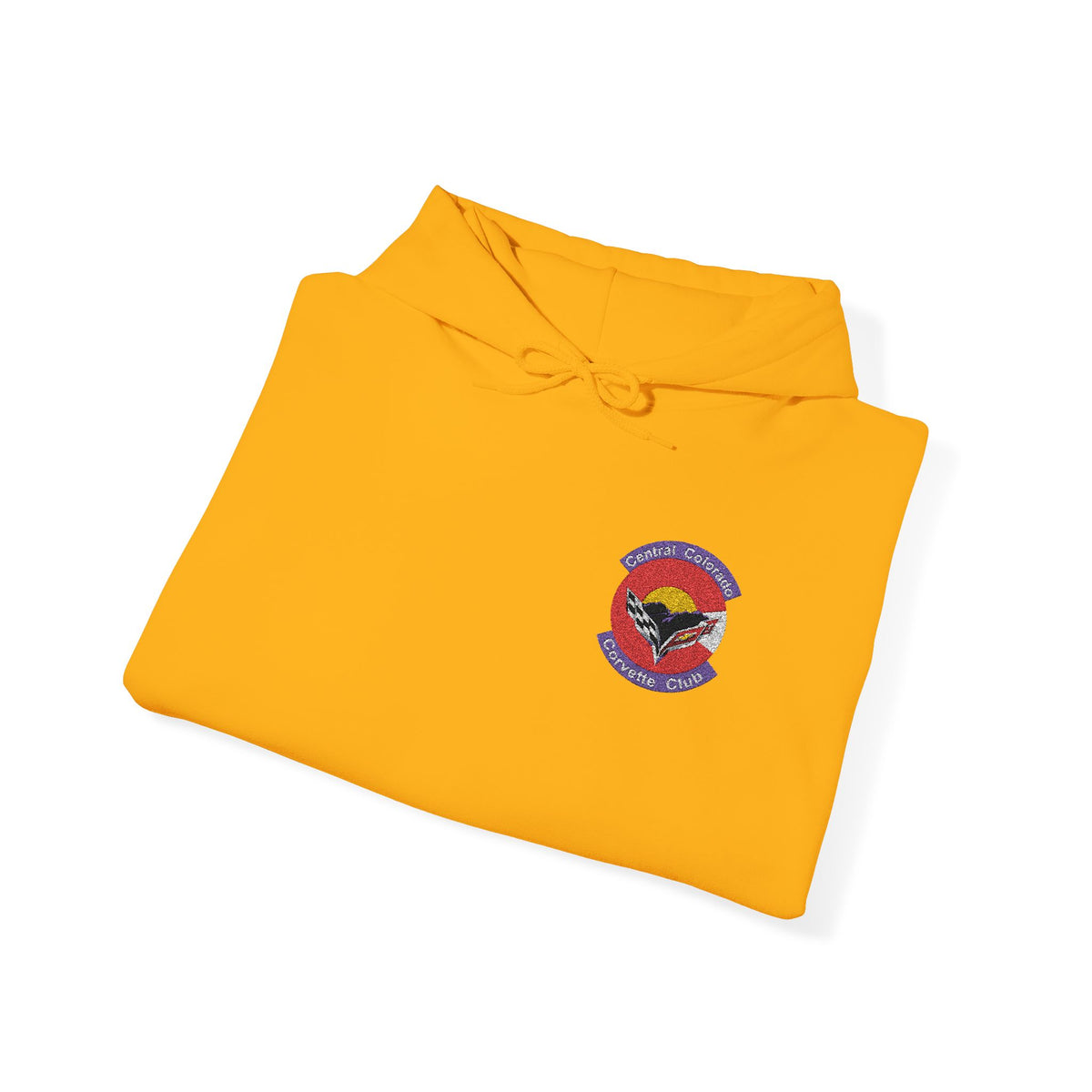 Central Colorado Corvette Club Embroidered Hoodie
