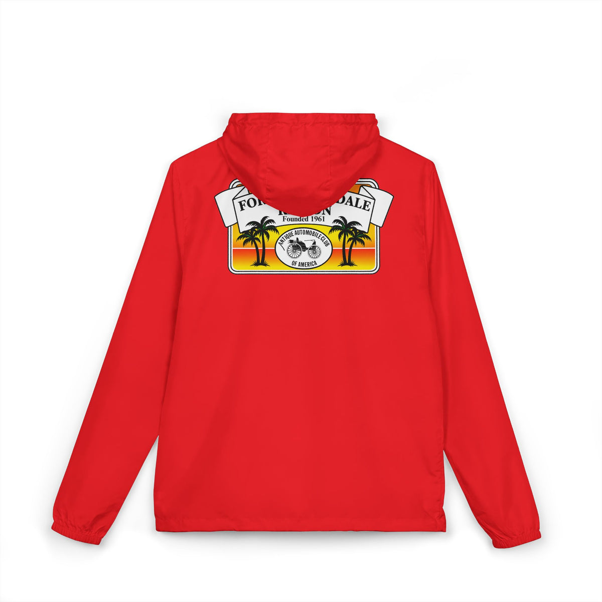 Fort Lauderdale Region AACA Windbreaker Jacket - Front and Back Logos
