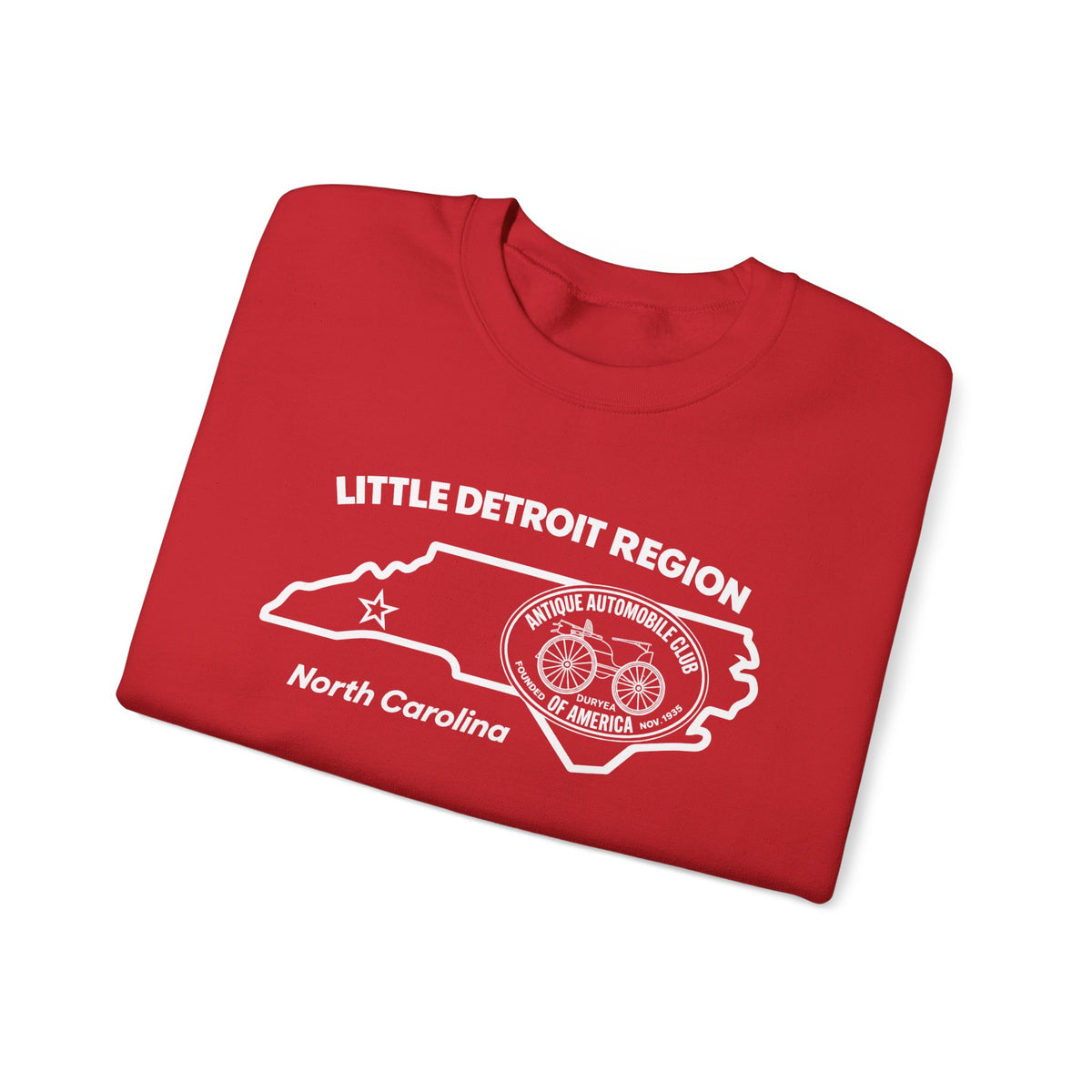 Little Detroit Region North Carolina Unisex Heavy Blend™ Crewneck Sweatshirt