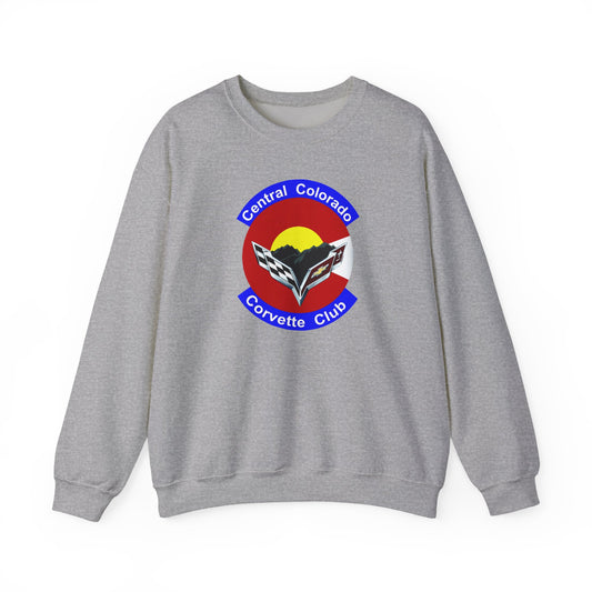 Central Colorado Corvette Club Crewneck Screen Printed Sweatshirt