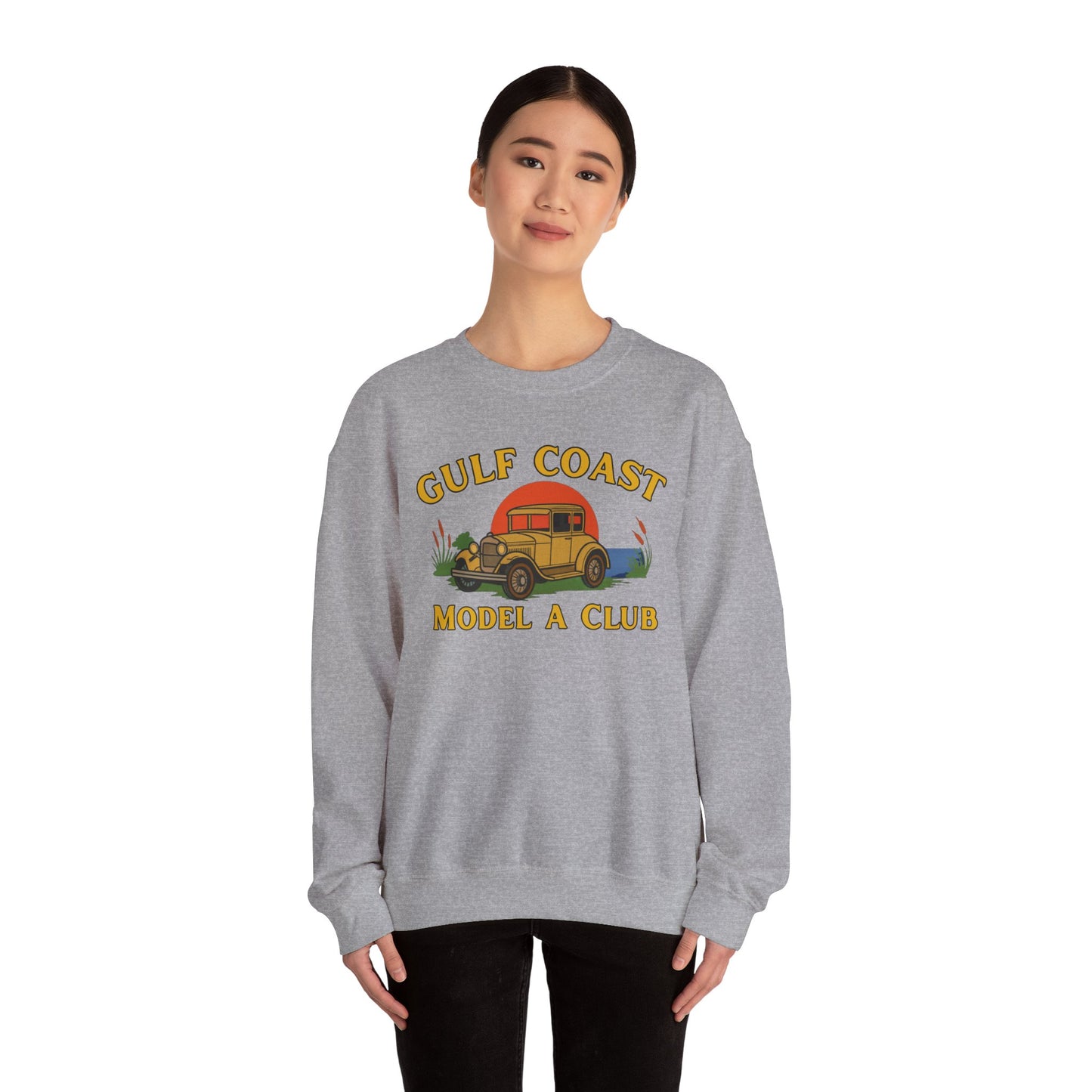 Gulf Coast Model A Club Sweatshirt — Gulf Coast Vintage Car Crewneck