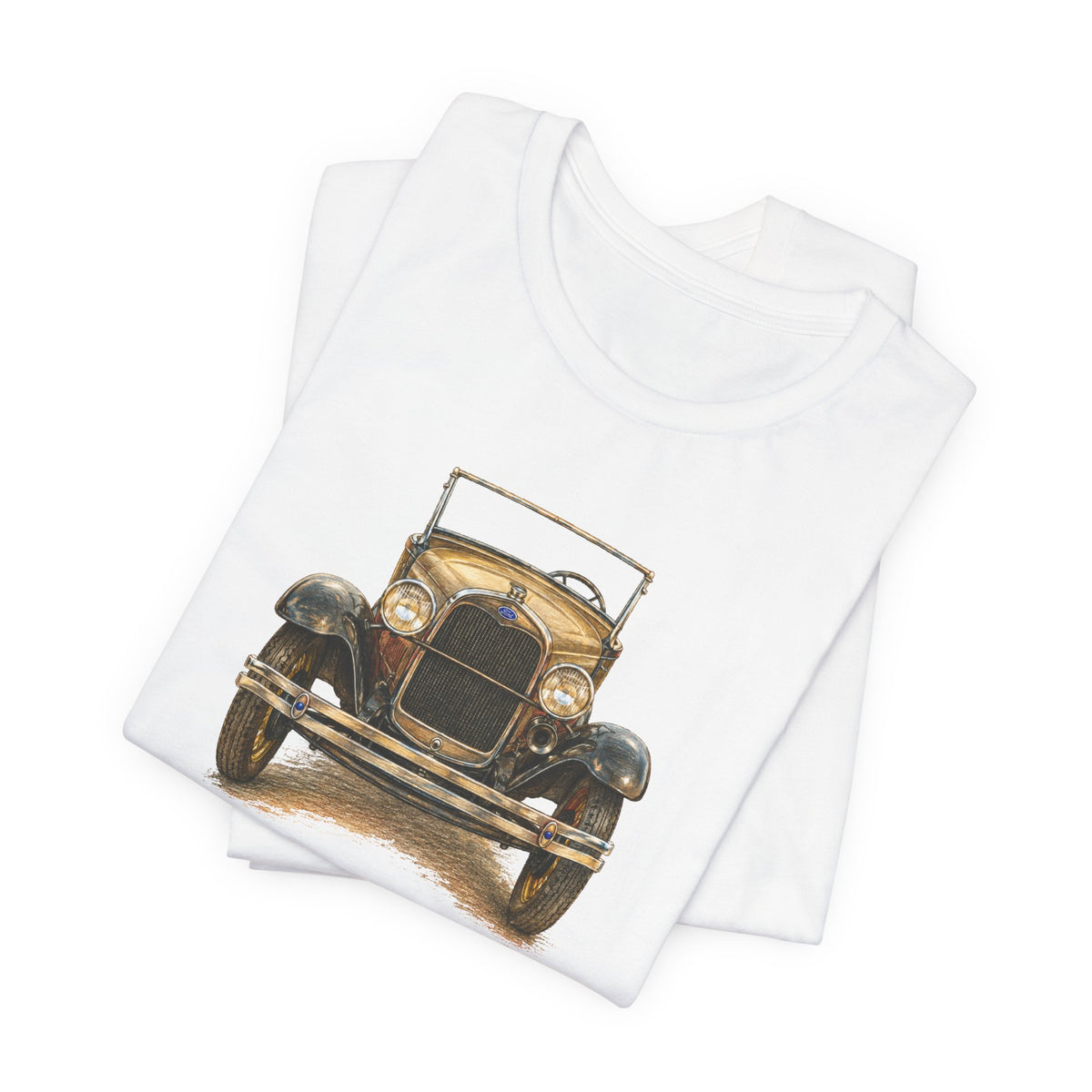 Napa Valley A’s Vintage Car Tee - Large Front Logo
