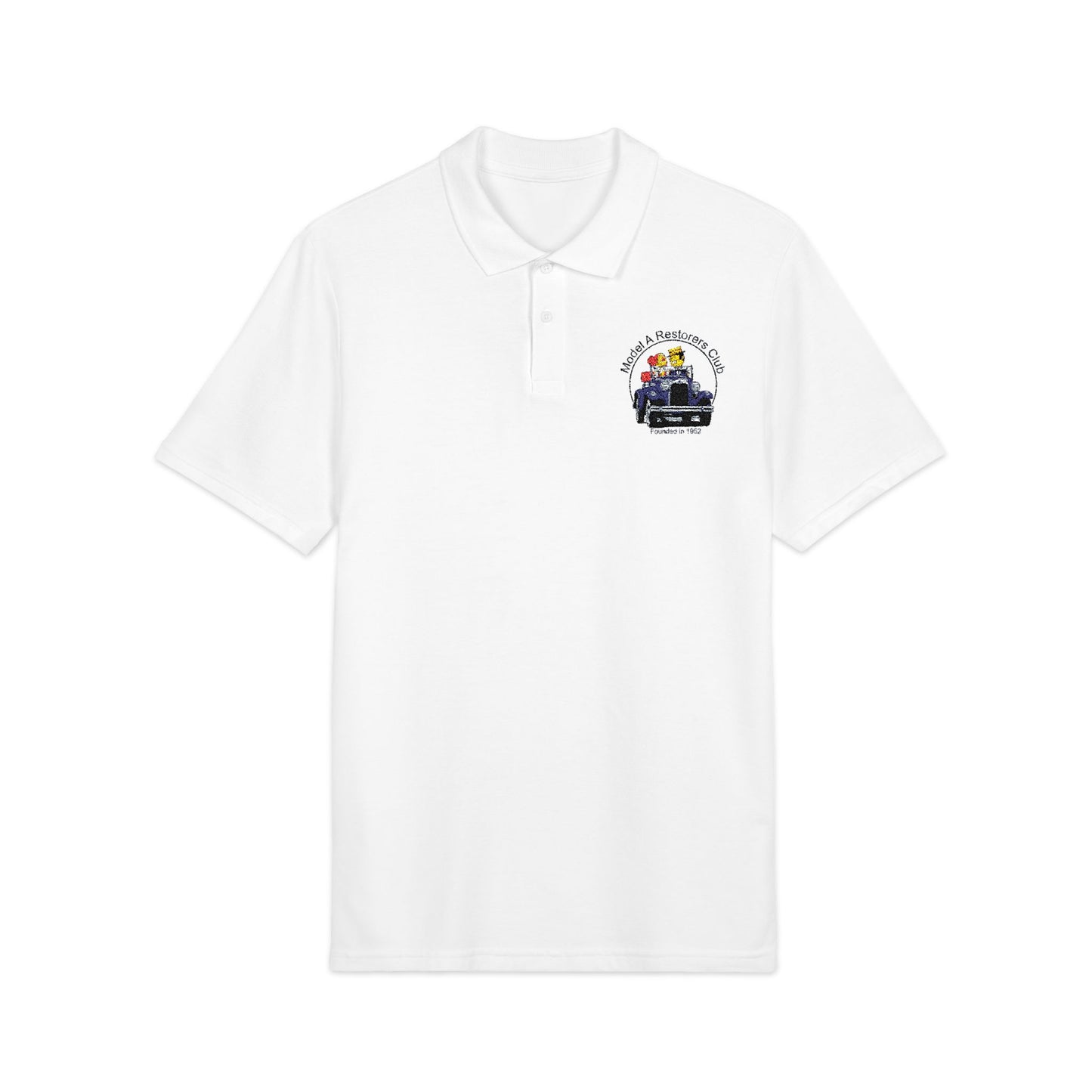 MARC — Embroidered Polo Crewneck Shirt