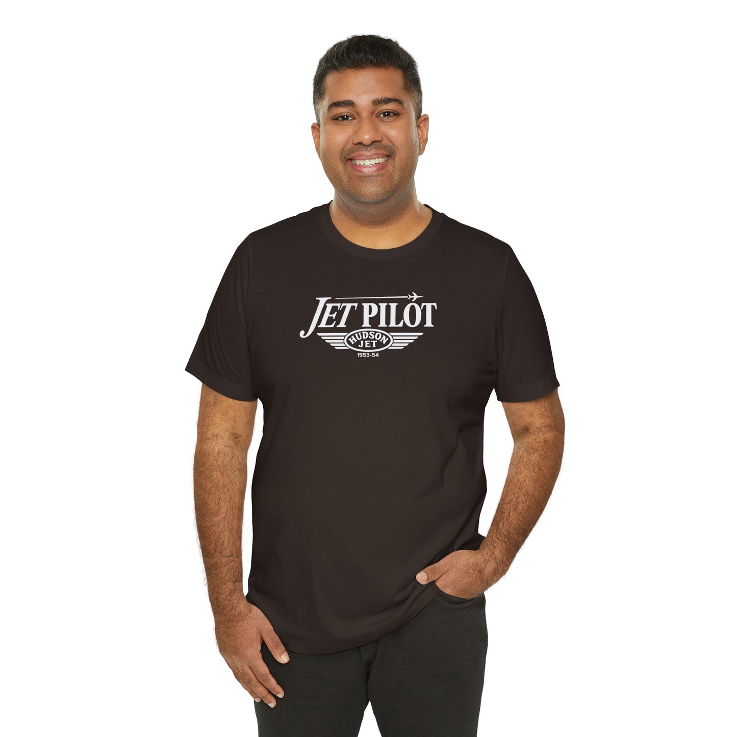 Hudson Essex Terraplane Club "Jet Pilot" Tee - Unisex Jersey Short Sleeve Tee