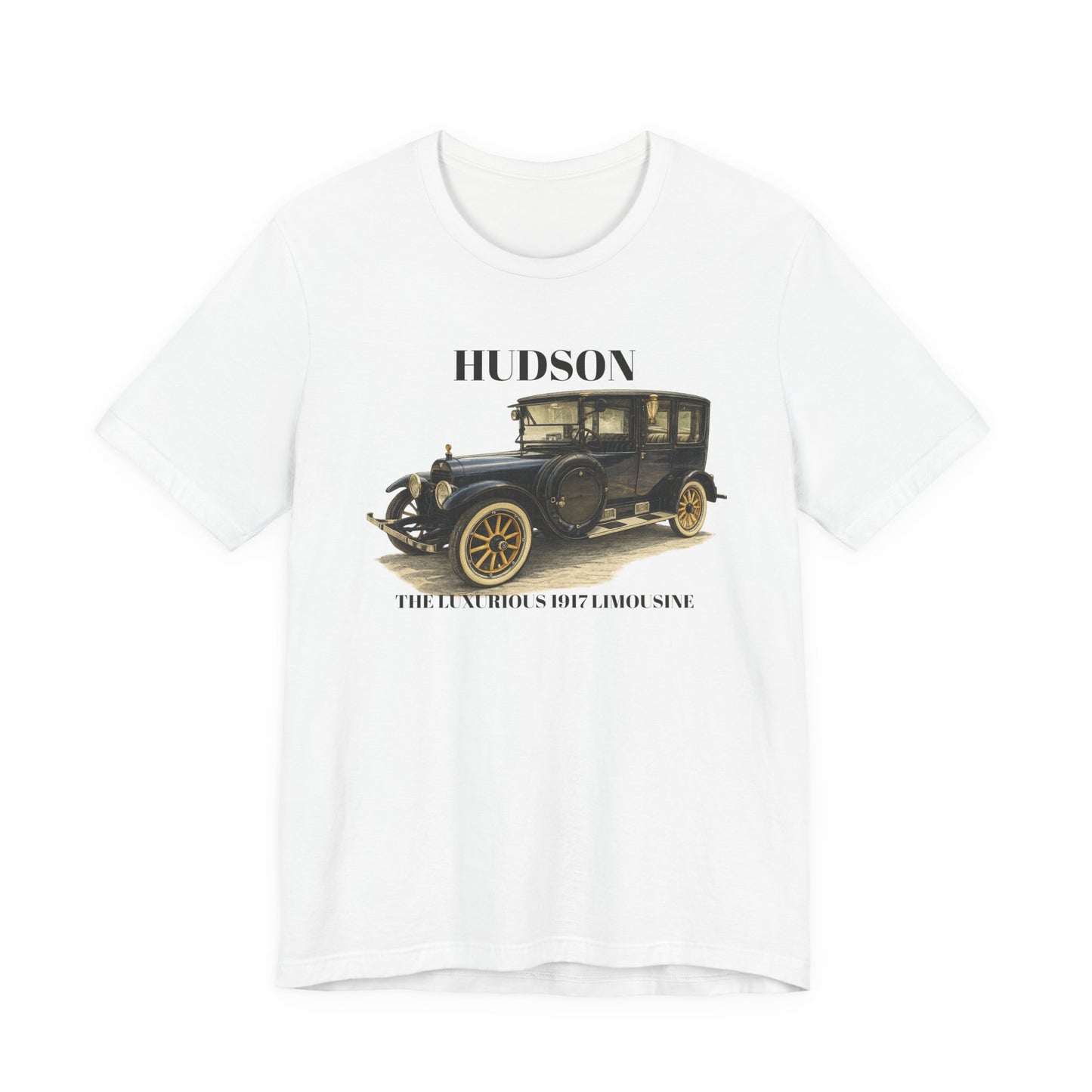 1917 Hudson Limousine Classic Antique Automobile Shirt (Gene)