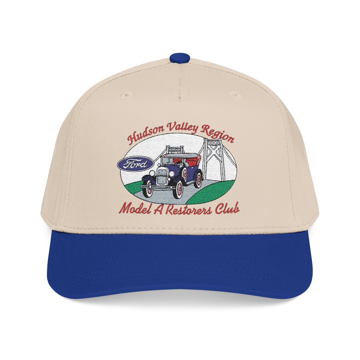 Hudson Valley Region Model A Restorers Club - Embroidered Mid Profile Baseball Cap