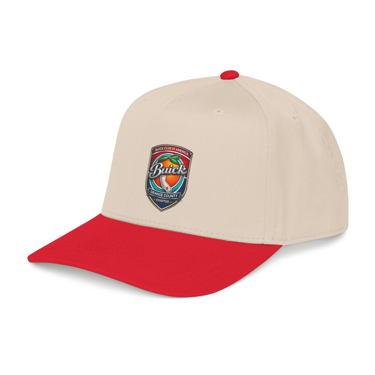 Buick Orange County Chapter Baseball Cap — Vintage Logo Mid-Profile Hat