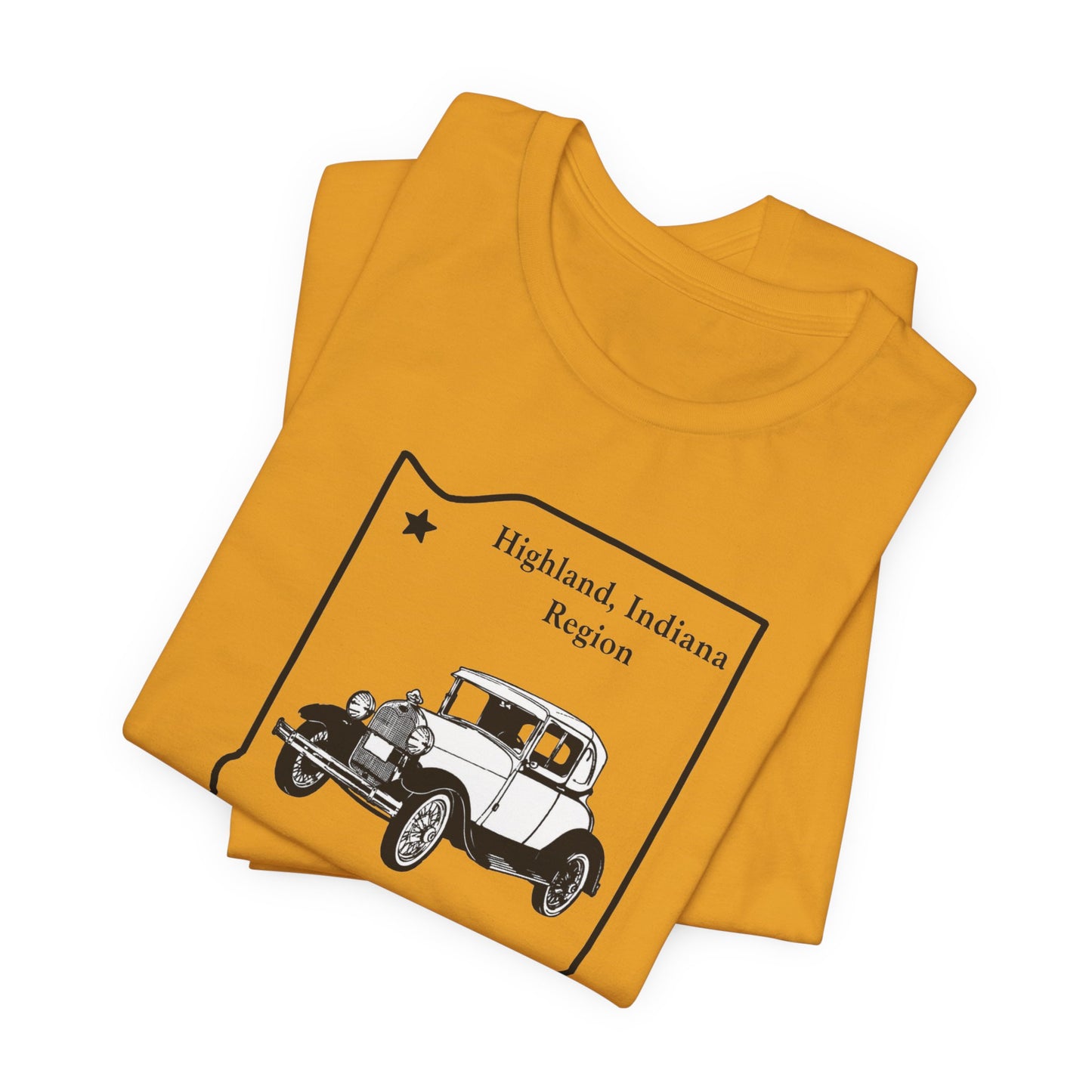 Highland, Indiana Region MARC T-Shirt — Unisex Jersey Short Sleeve Tee
