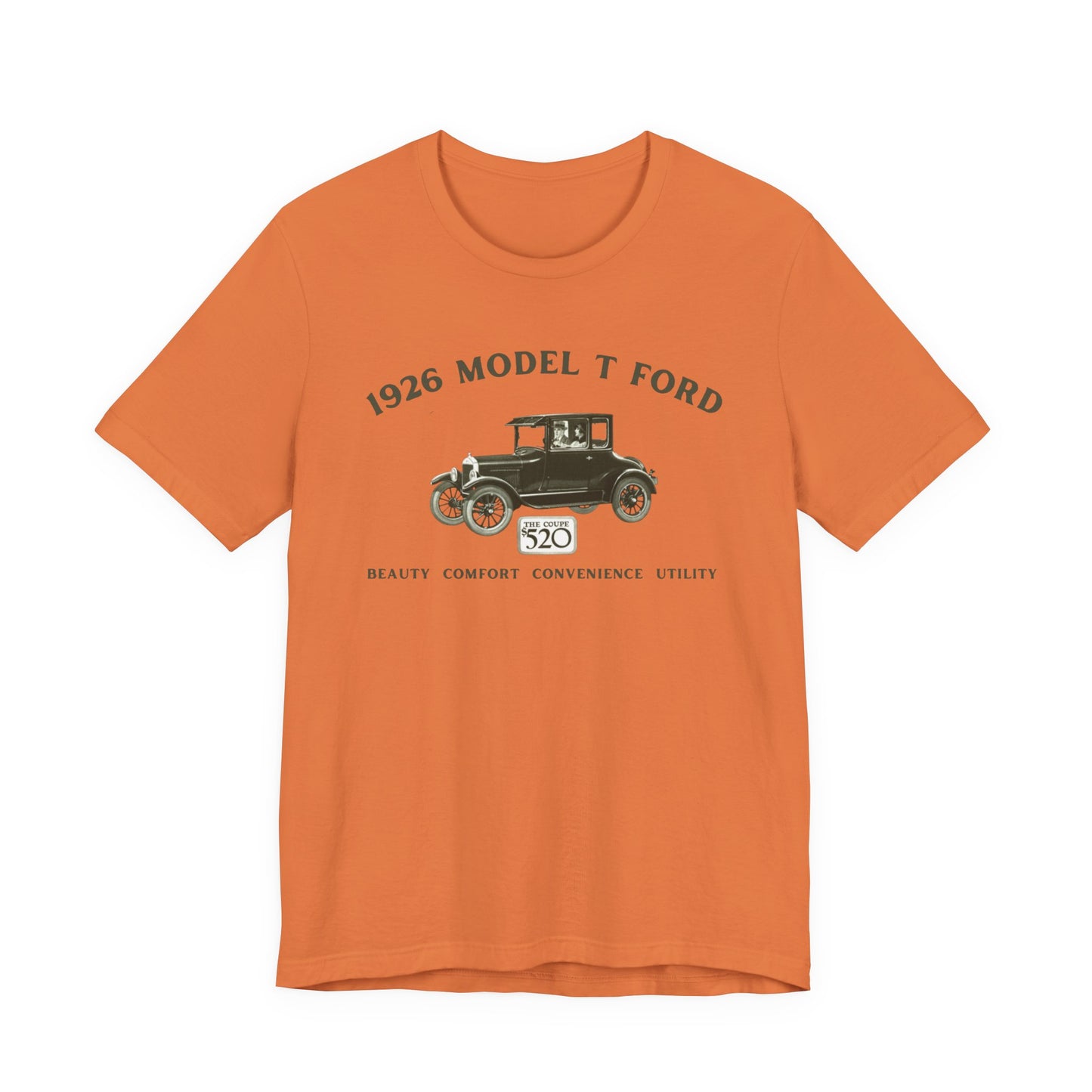 1926 Model T Ford Coupe - Classic Car Enthusiast Shirt