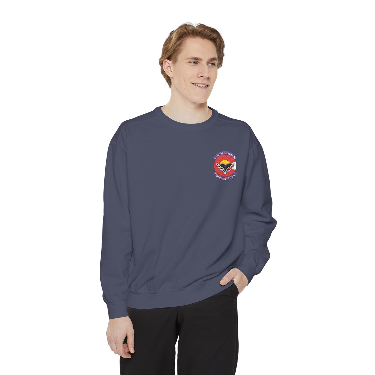 Central Colorado Corvette Club Embroidered Sweatshirt