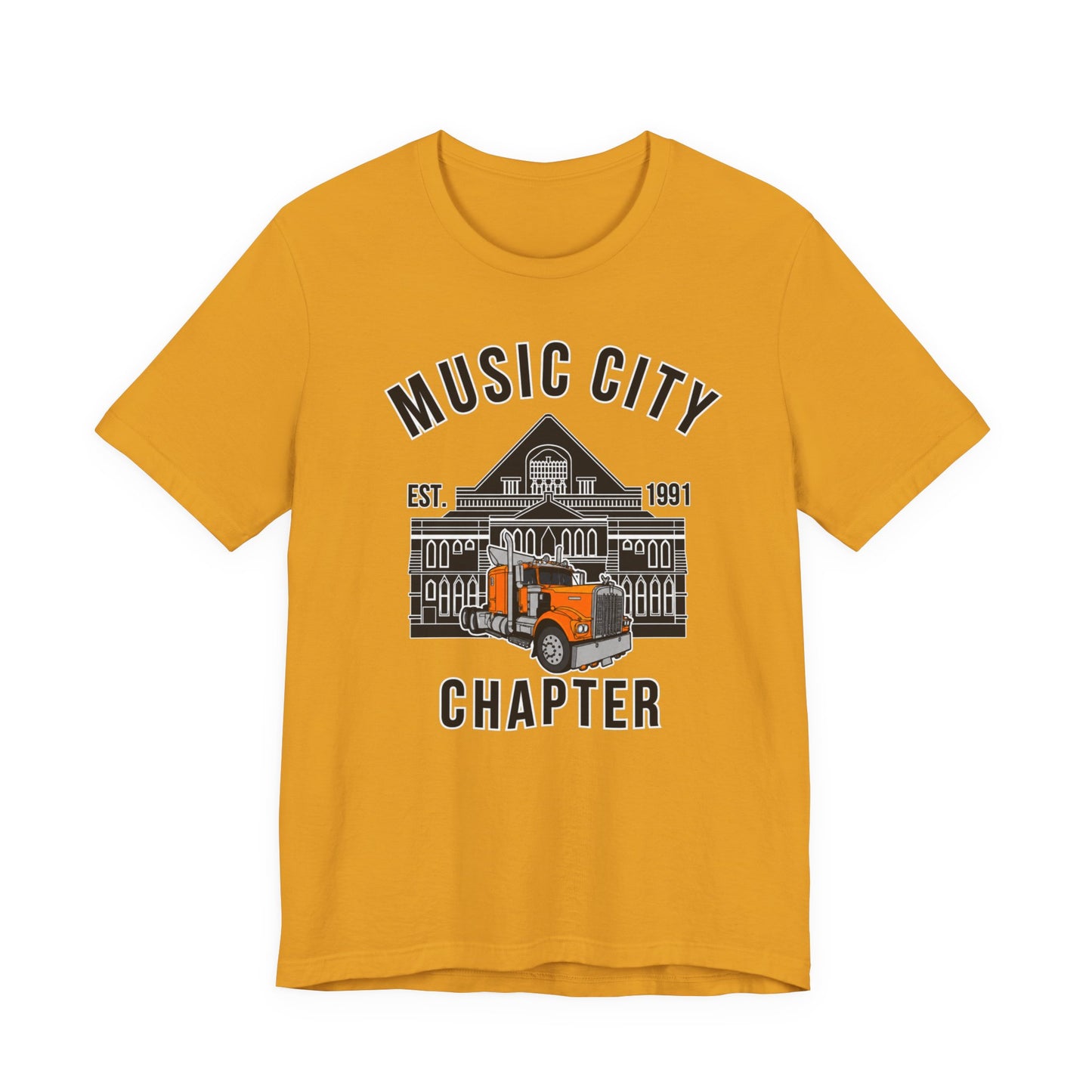 Music City Chapter ATHS T-Shirt – Single Front Logo
