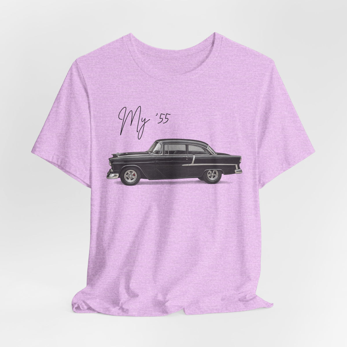 1955 Chevy Black Tee 'My '55' Classic