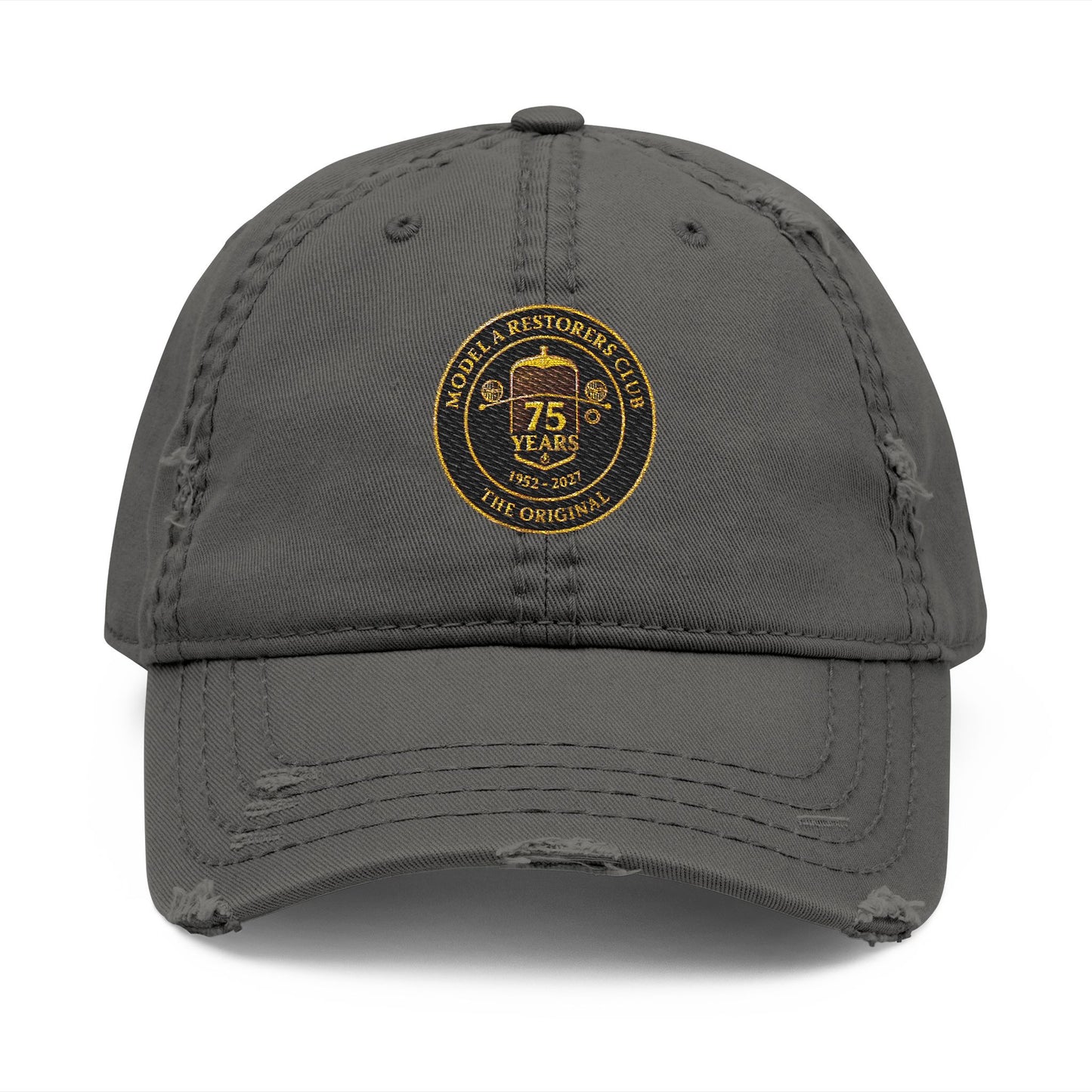 MARC 75th Anniversary — Distressed Embroidered Dad Hat