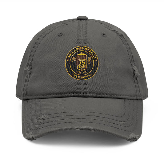 MARC 75th Anniversary — Distressed Embroidered Dad Hat