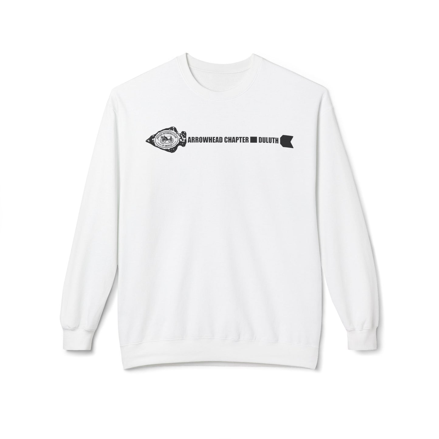 Arrowhead Chapter Club Crewneck Sweatshirt — Vintage Automobile Motor Club Design