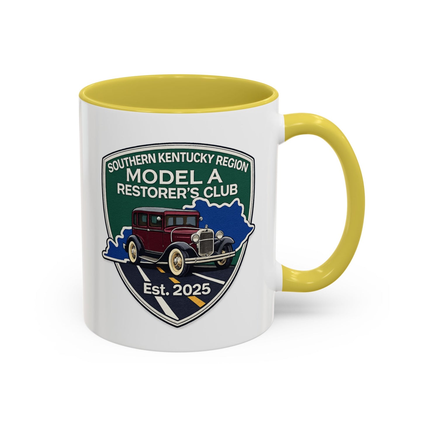 Southern Kentucky Region Model A Restorer's Club Club Mug — Southern Kentucky Region Est. 2025 (11oz/15oz)