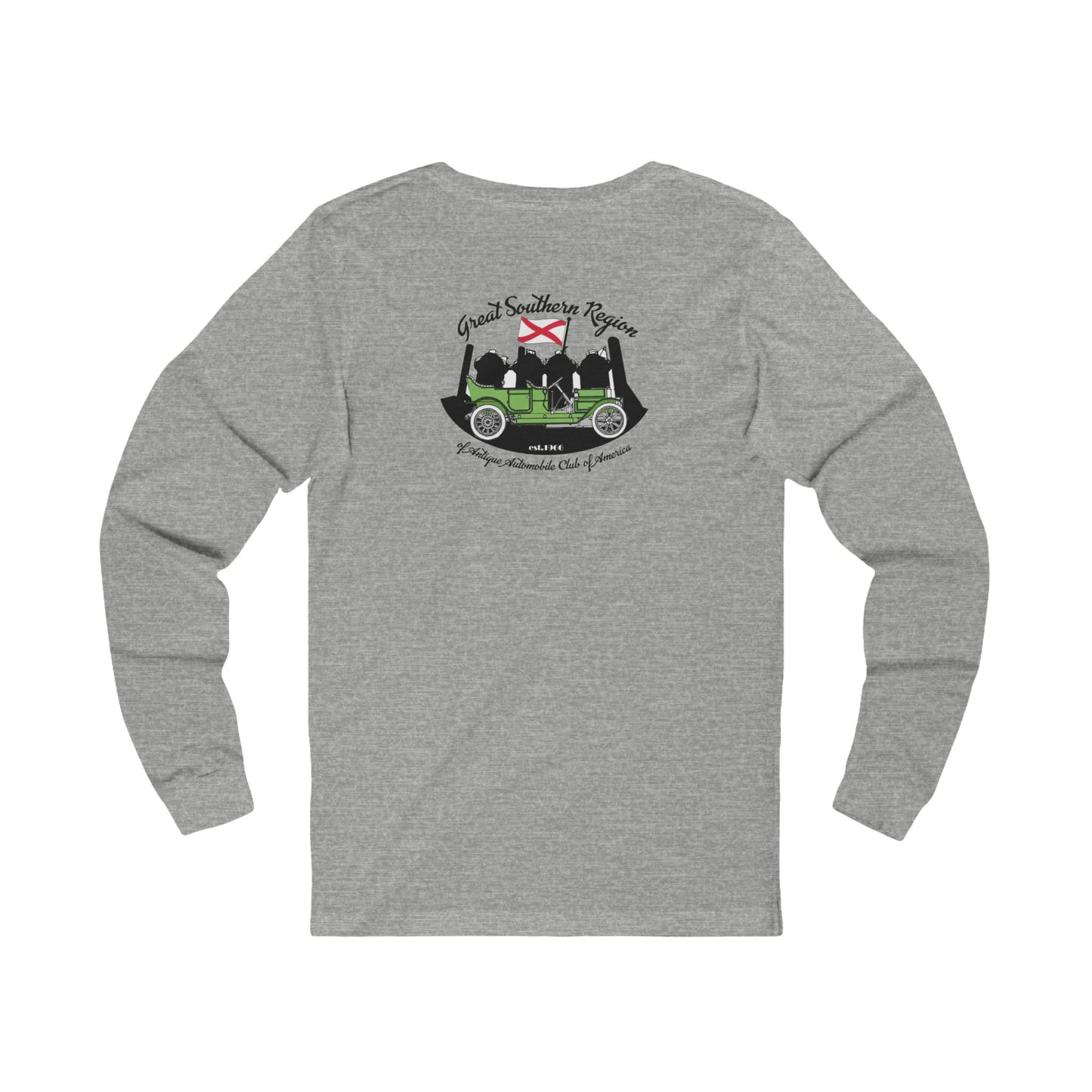 Great Southern Region AACA Long Sleeve Tee — Front and Back Logos