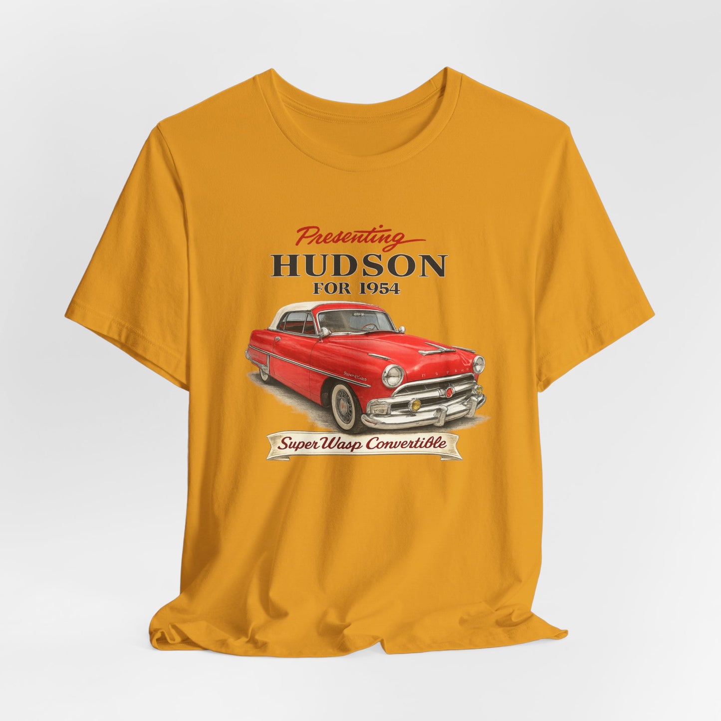 1954 Hudson Super Wasp Convertible Tee — Unisex Jersey Short Sleeve Tee (SFK)