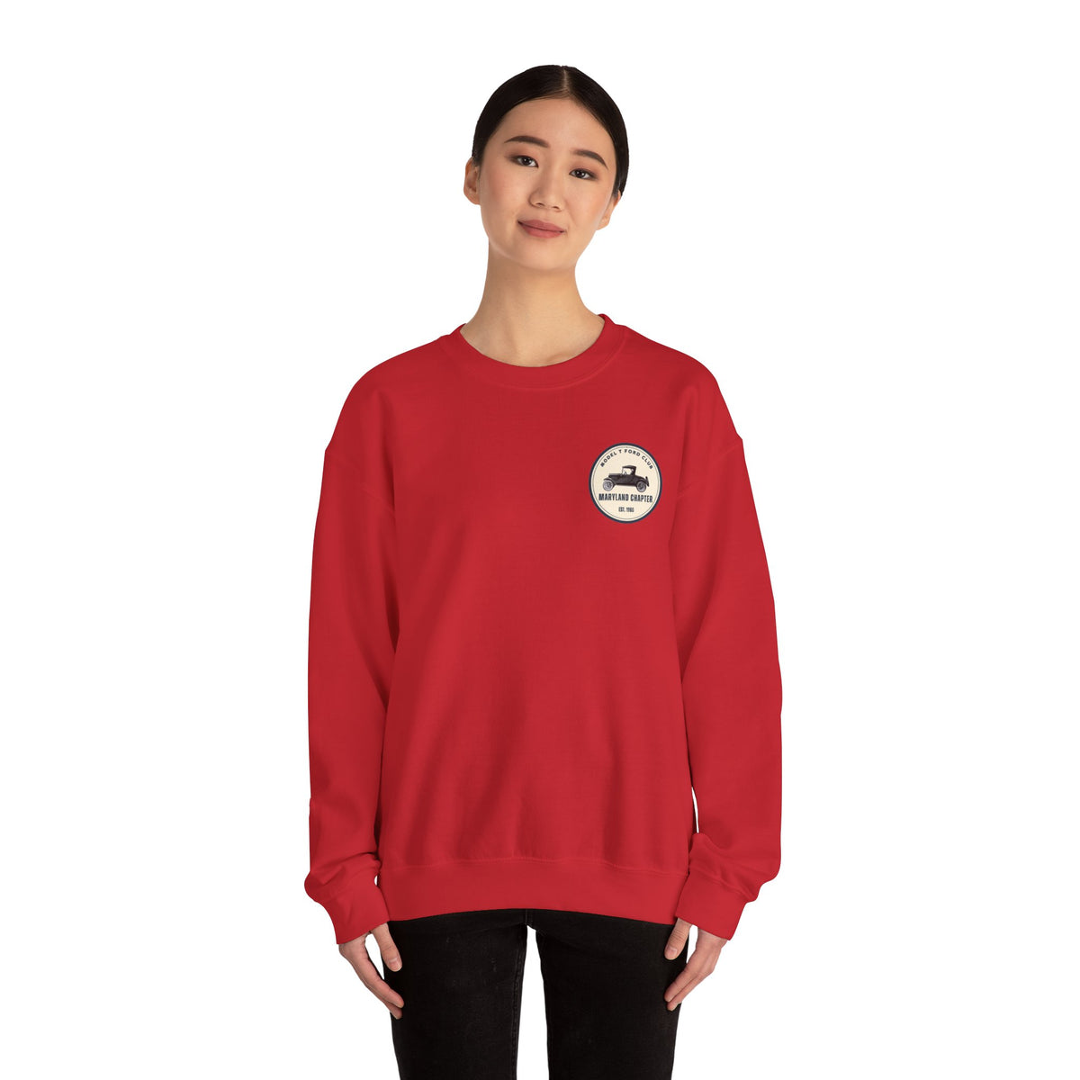 Maryland Chapter (front and back print) Unisex Heavy Blend™ Crewneck Sweatshirt