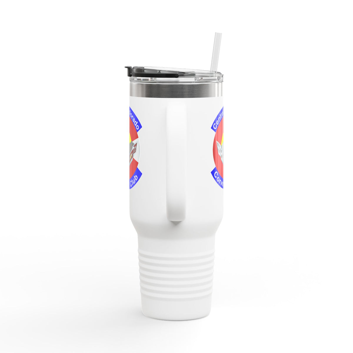 Central Colorado Corvette Club - Logo 40oz Insulated Travel Mug